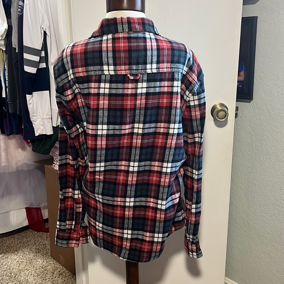 VSTR Premium Modern Nomads Wardrobe Mens Flannel Red Size XXL - Picture 2 of 6